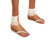 Pink n White Sandals
