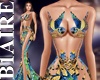 B1l Parrot Glam Gown