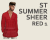 ST SUMMER SHEER RED 1