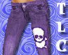 [TC]Purple Skull Jeans