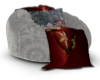 BAD Christmas Sil Pouf