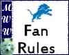 Lions Fan Rules