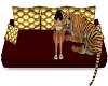 *MIA* Tiger Cuddle Sofa