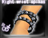 *K™ X-spikes right wrist