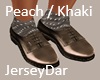 Dress Shoe Khaki Peach