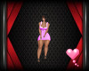 Pink Ruffled Dress