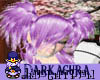 Kawaii purple pigtails