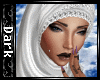 Saqina hijab : White