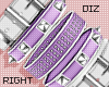 !!D Bracelets Lilac R