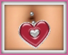 Valentine Belly Piercing