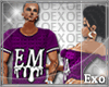!E! EM Tee Purple|M