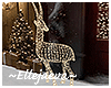 Christmas Gold Deer