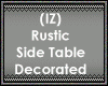 Rustic Side Table Decora