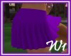 Purple Pleat skirt