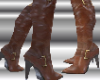 Brown Stiletto Boots