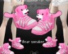 Cute Hot Pink Bearshoes