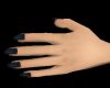 Dainty hands/Black Nails