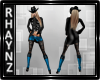 Chic Cowgirl - Blue