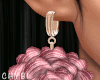 C~Bloom RoseGld Earrings