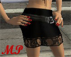 MP Lace Mini Skirt Black