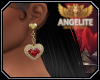 [ang]Heart Earrings