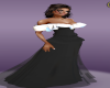 6 black gown