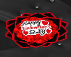 Blk/Red HappyVD Bouquet