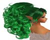 Green Med Hair