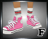 F. Pink Shoes