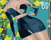 IP Blue Camo Dress