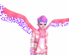 Star Phoenix Wings Pink