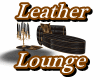 BROWN LEATHER LOUNGE