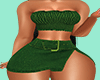 GREEN JEAN DRESS