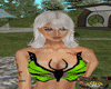 Dress Butterfly Green
