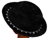 Black Spike Bowler Hat 2