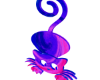 Whimsical Swirl Art Cat4