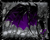 d purple dragon wings