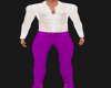 Valentine Purple Suit