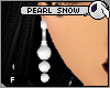 ~DC) Pearl Snow Earings