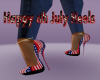 Red,White,Blue,Pumps