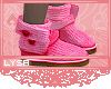 L* Pink LoveBug Boots