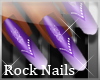 ROCK Elegant Nails Purpl