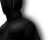 black hoodie