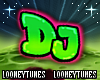 L | DJ Head Sign