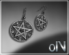 0I Pentagram Earrings