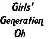 Girls' Generation Oh