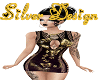 SW Gold Butterfly Dress