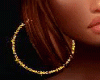 Ro Gold 24K Earrings XXL