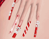 Xmas Candy Nails