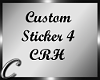 Custom Sticker CRH